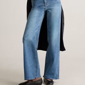 Quince Bella Stretch Wide Leg Jeans
